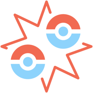 Pokemon Stats Two Pokeballs being thrown at each other