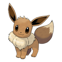 Eevee smiling